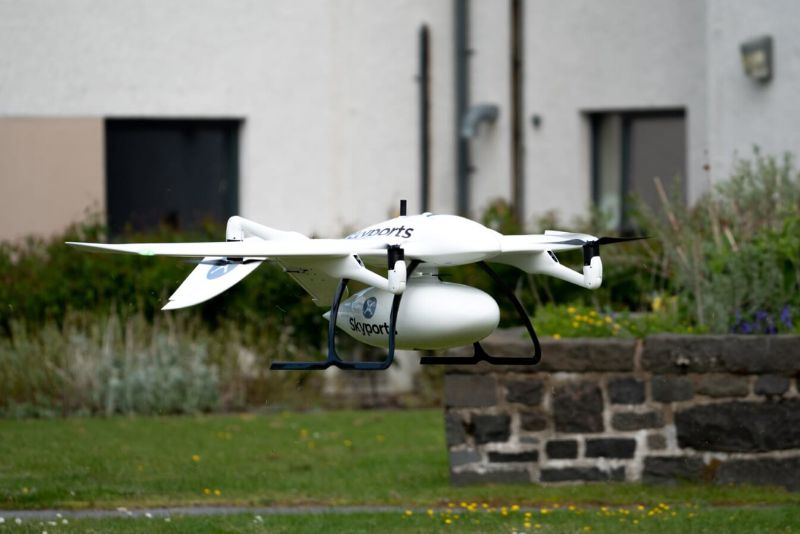 drone delivery trial