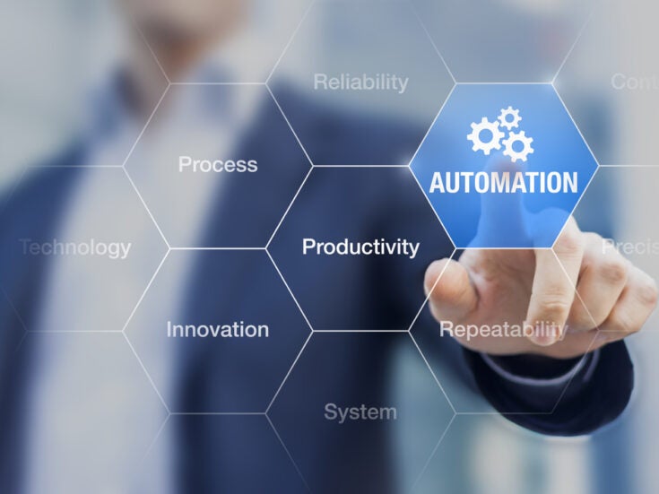 How is industrial automation innovation progressing in the healthcare industry?