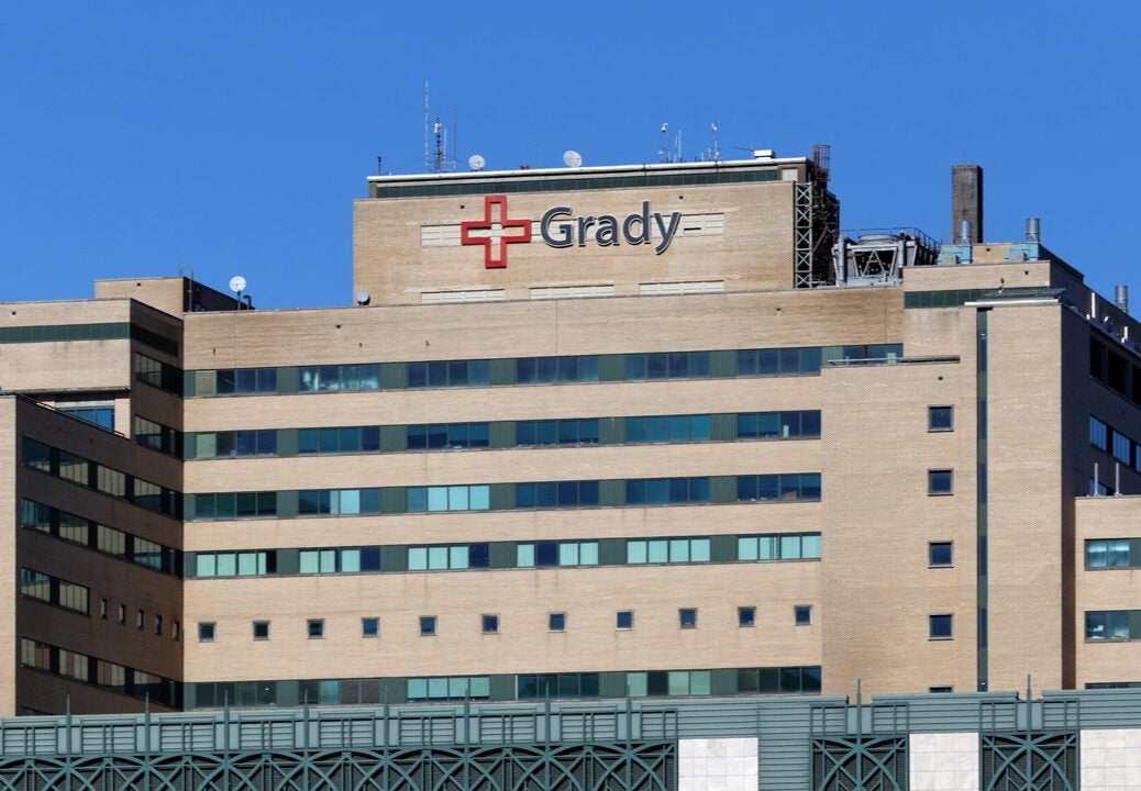 Top ten largest hospitals in Georgia by bed size