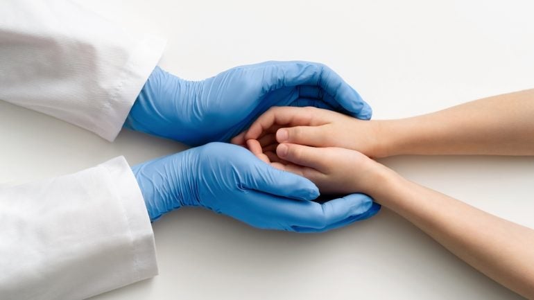 Hospital setting,symbolizing support for employees and <a href=