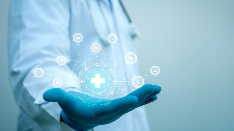 Hospital setting illustrating direct patient care.