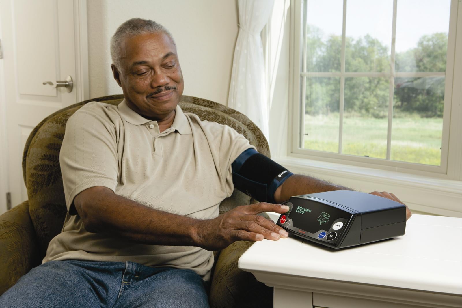 Man with Monitor